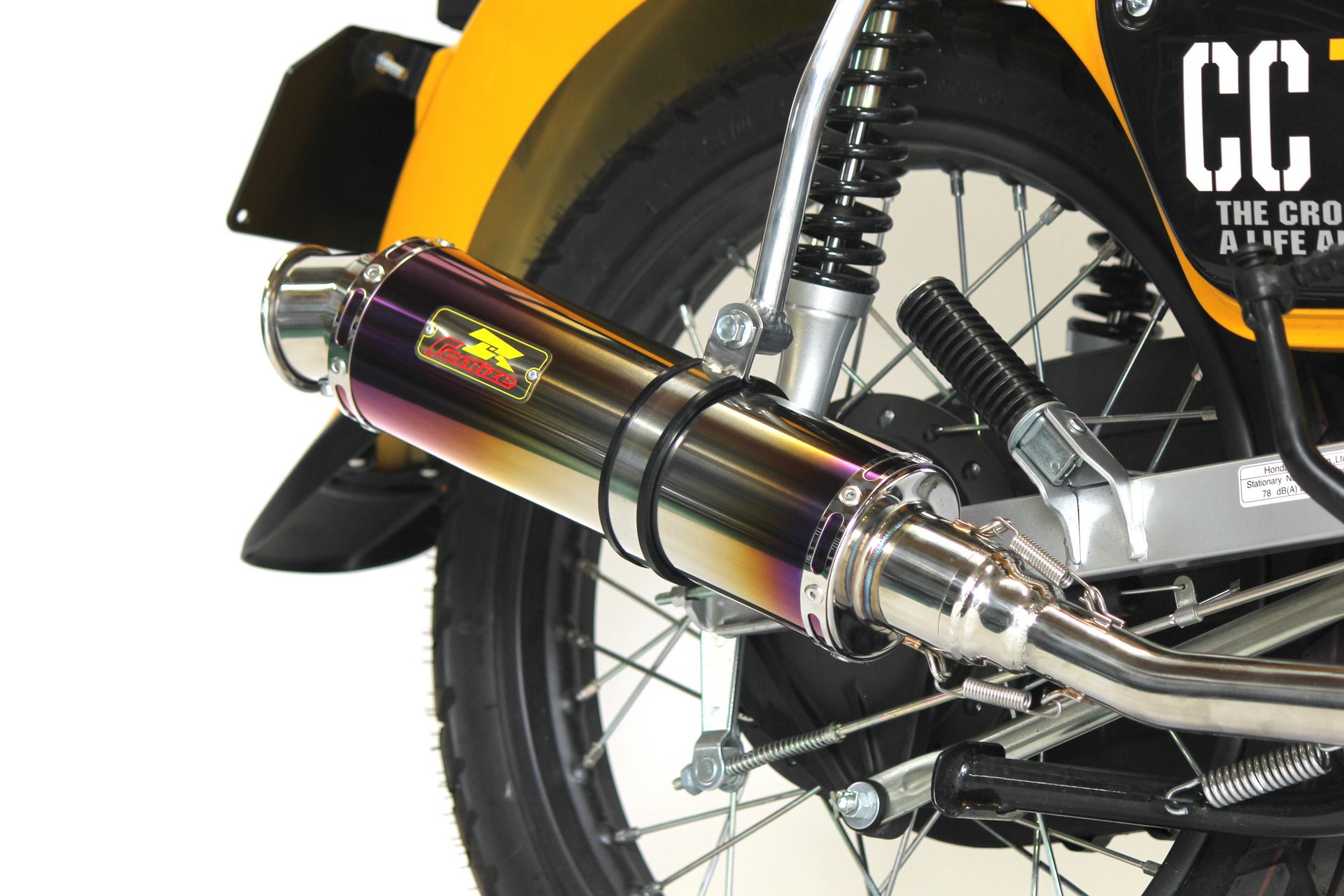 クロスカブ110 (2BJ-JA45) ダウンタイプ| エンプレス Ti | チタン