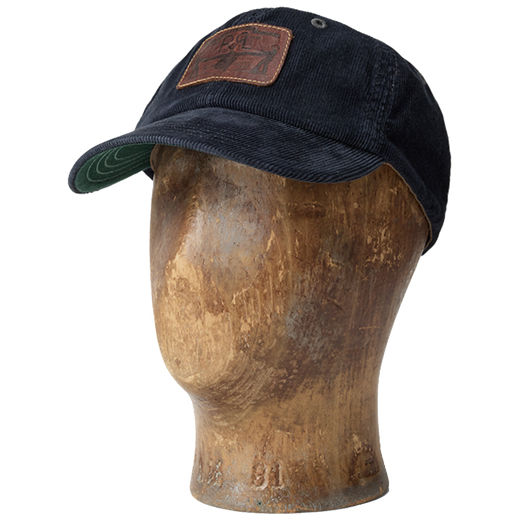 Double RL (ダブル アール エル) : LEATHER PATCH CORDUROY TRUCKER