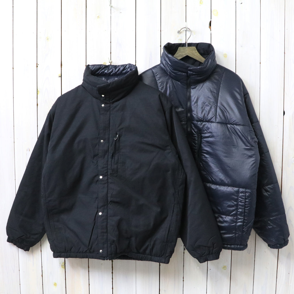 nanamica (ナナミカ) : Reversible Insulation Jacket (Black