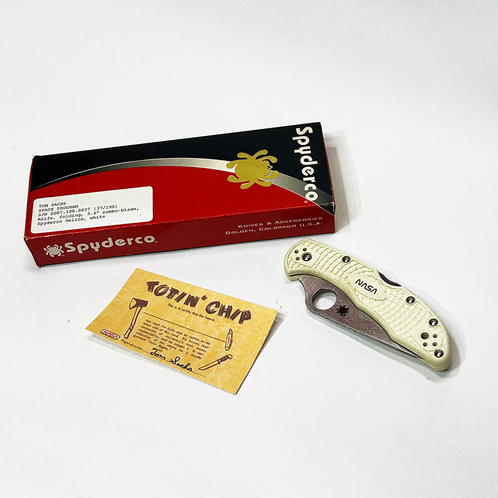Tom Sachs SPACE PROGRAM Folding combo-blade knife – Ken Hamazaki