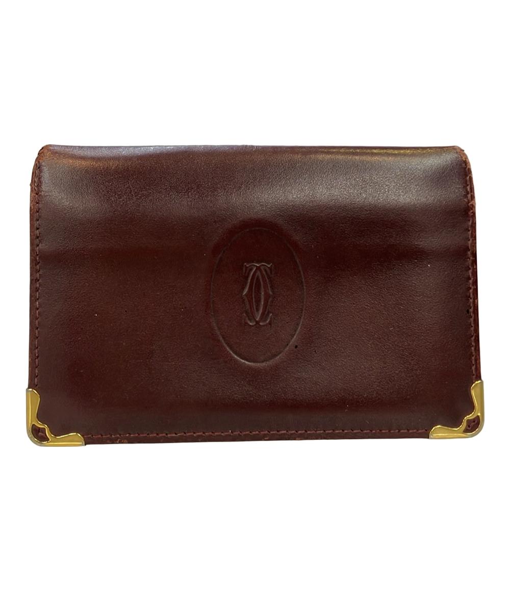 カルティエ カードケース 名刺入れ マストドゥカルティエ メンズ