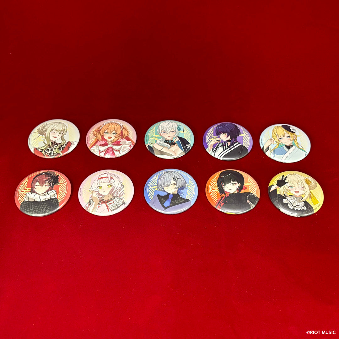 無原唱レコード 謹賀新年2026 マット缶バッジA コンプリートセット