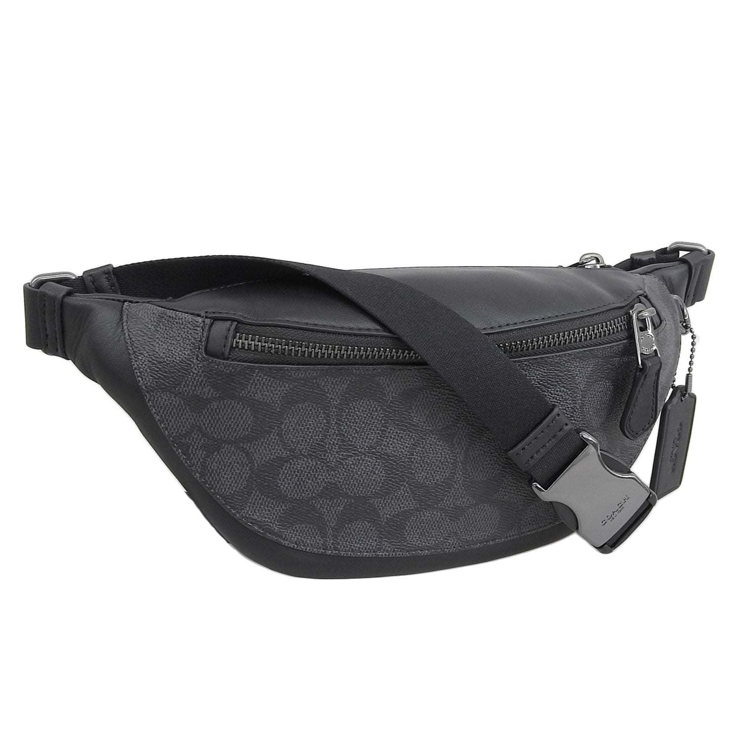 コーチ バッグ レディース ボディバッグ アウトレット チャコール