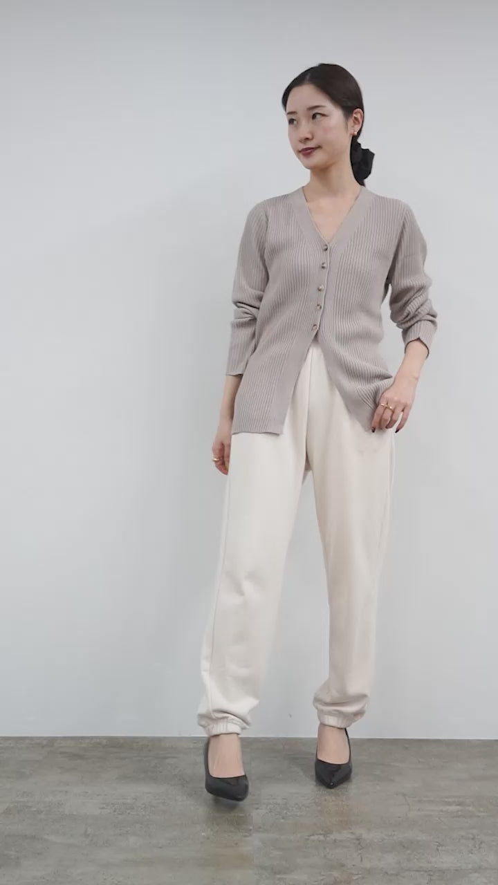 20％OFF】YENN（イェン） リブニット カーディガン｜ROCOCO ONLINE STORE