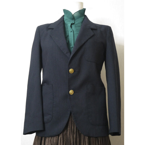 Old Dior 金ボタンテーラードジャケット（濃紺） – Vintage Shop Rococo