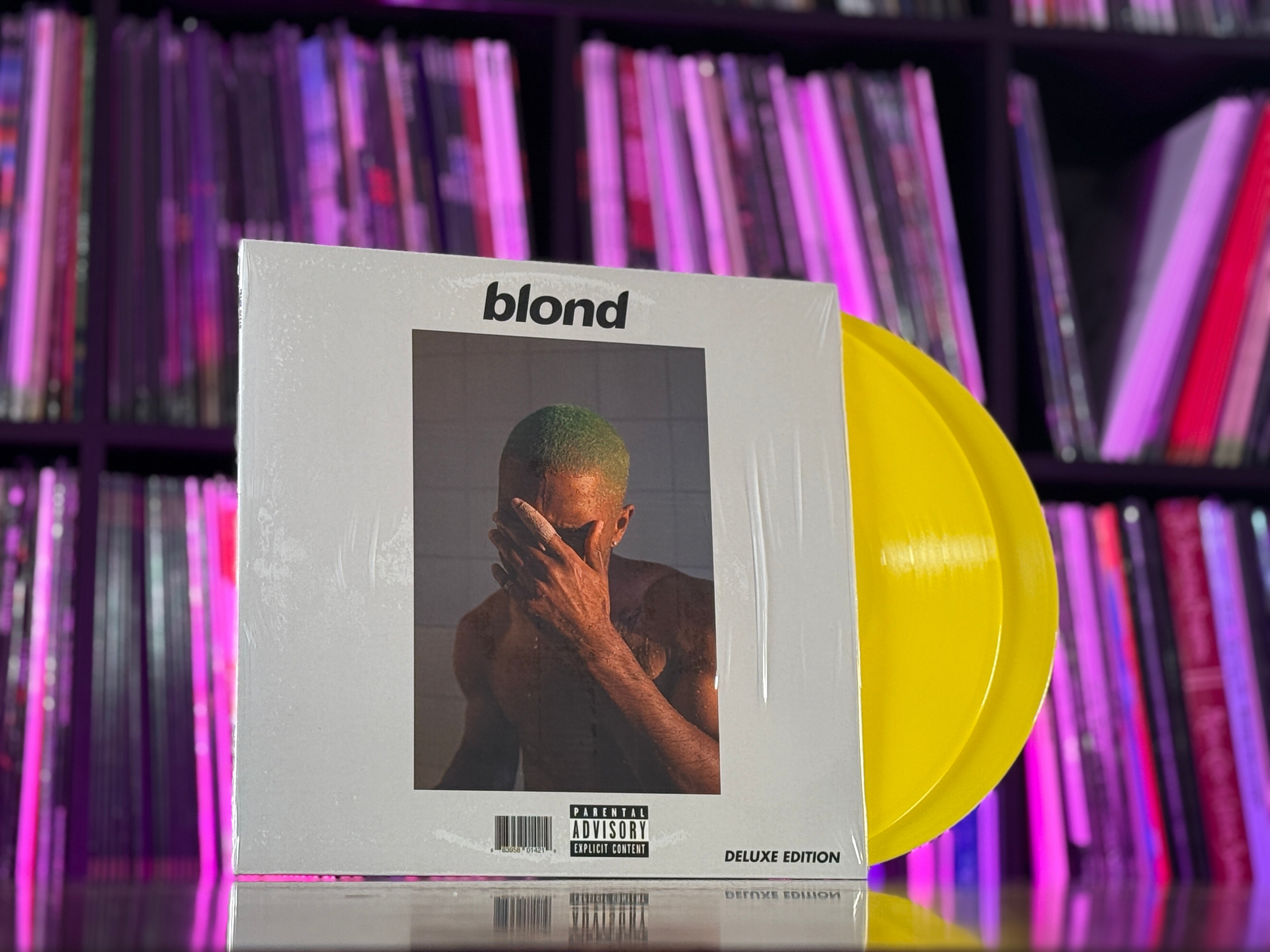 Frank Ocean - Blond White Cover Colored Vinyl – Rollin' Records
