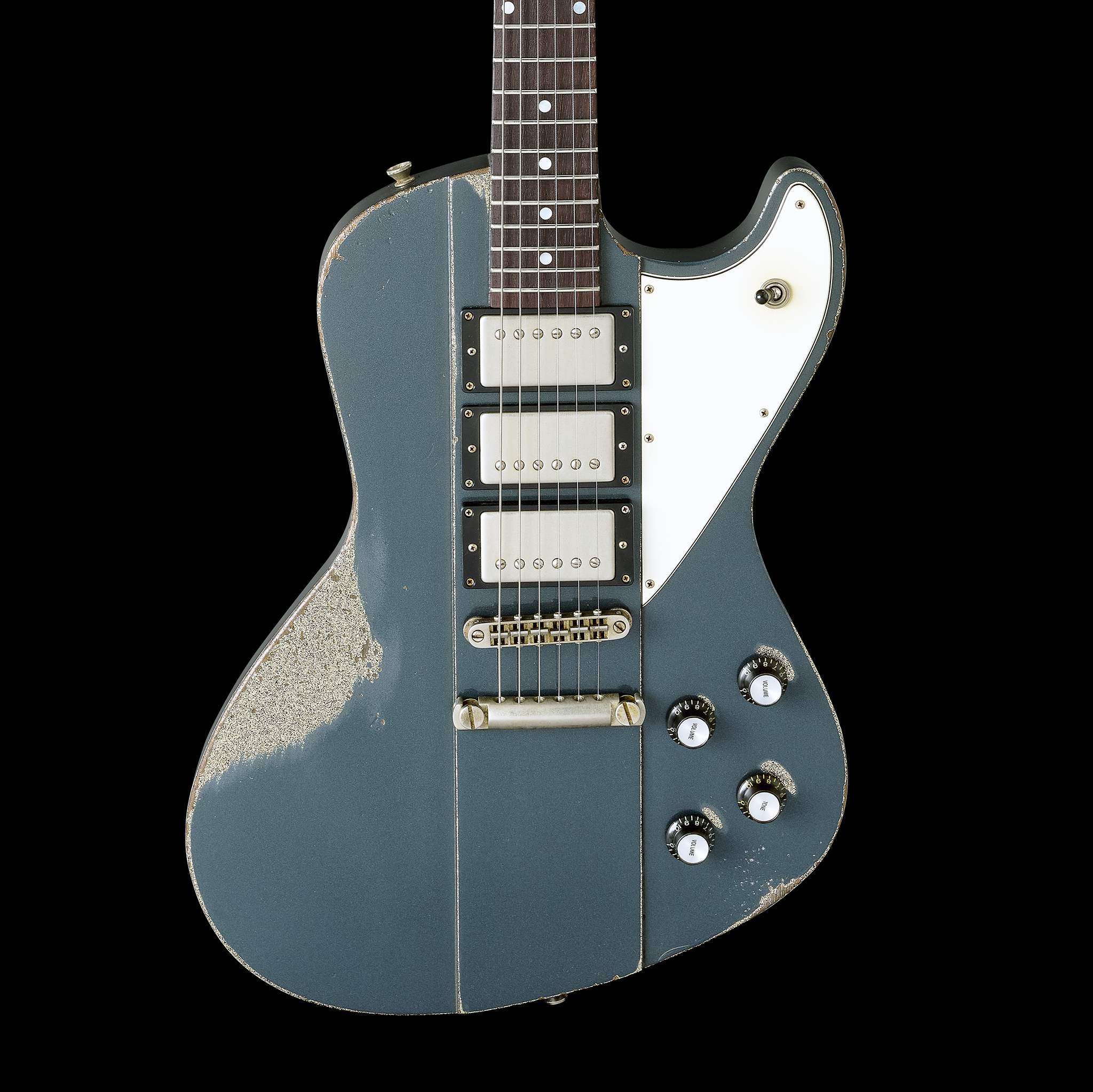 Rock N Roll Relics Revenge - Charcoal Frost Metallic over Gold