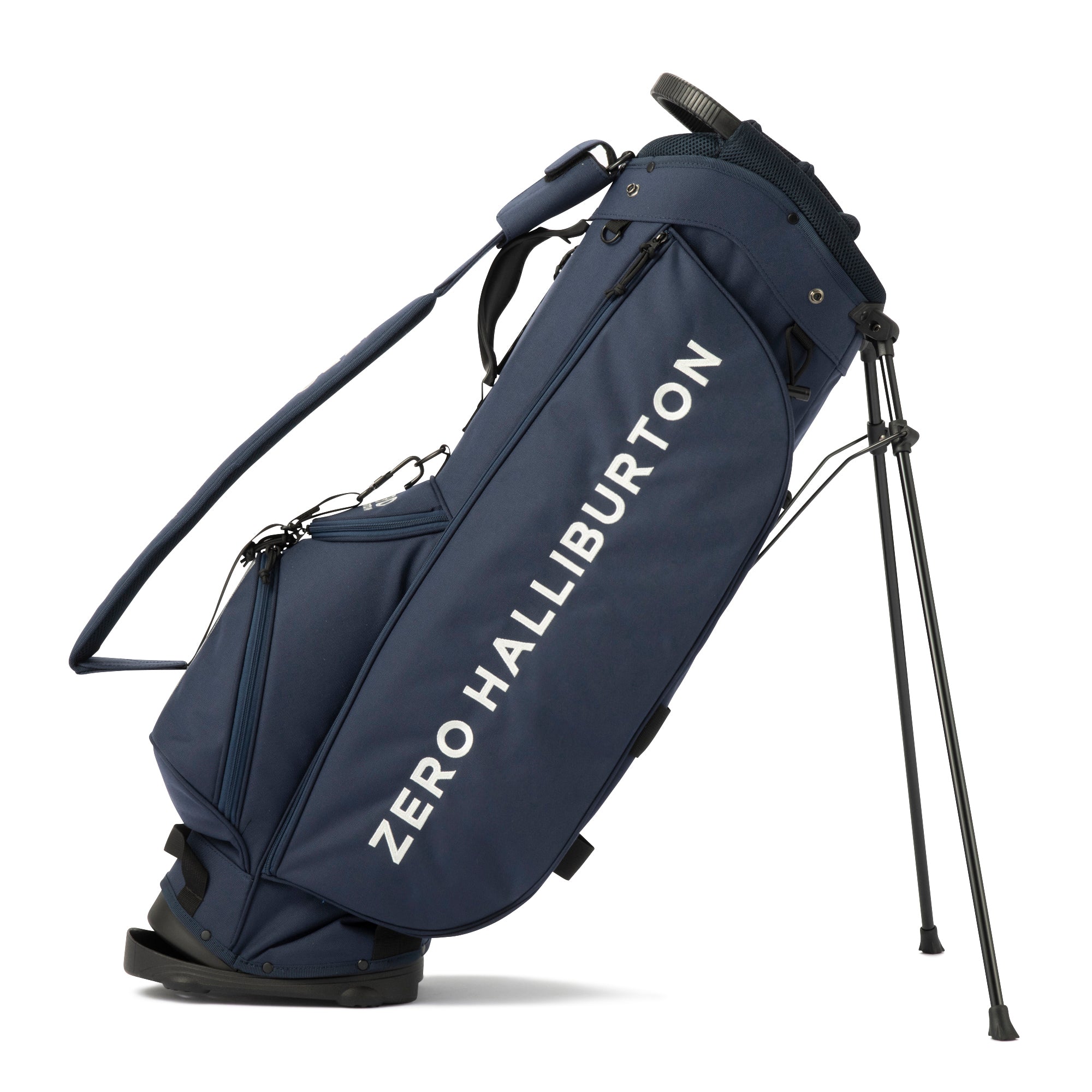 ゴルフバッグ キャディバッグ ZEAL ジール スカル 合成皮革 エナメル