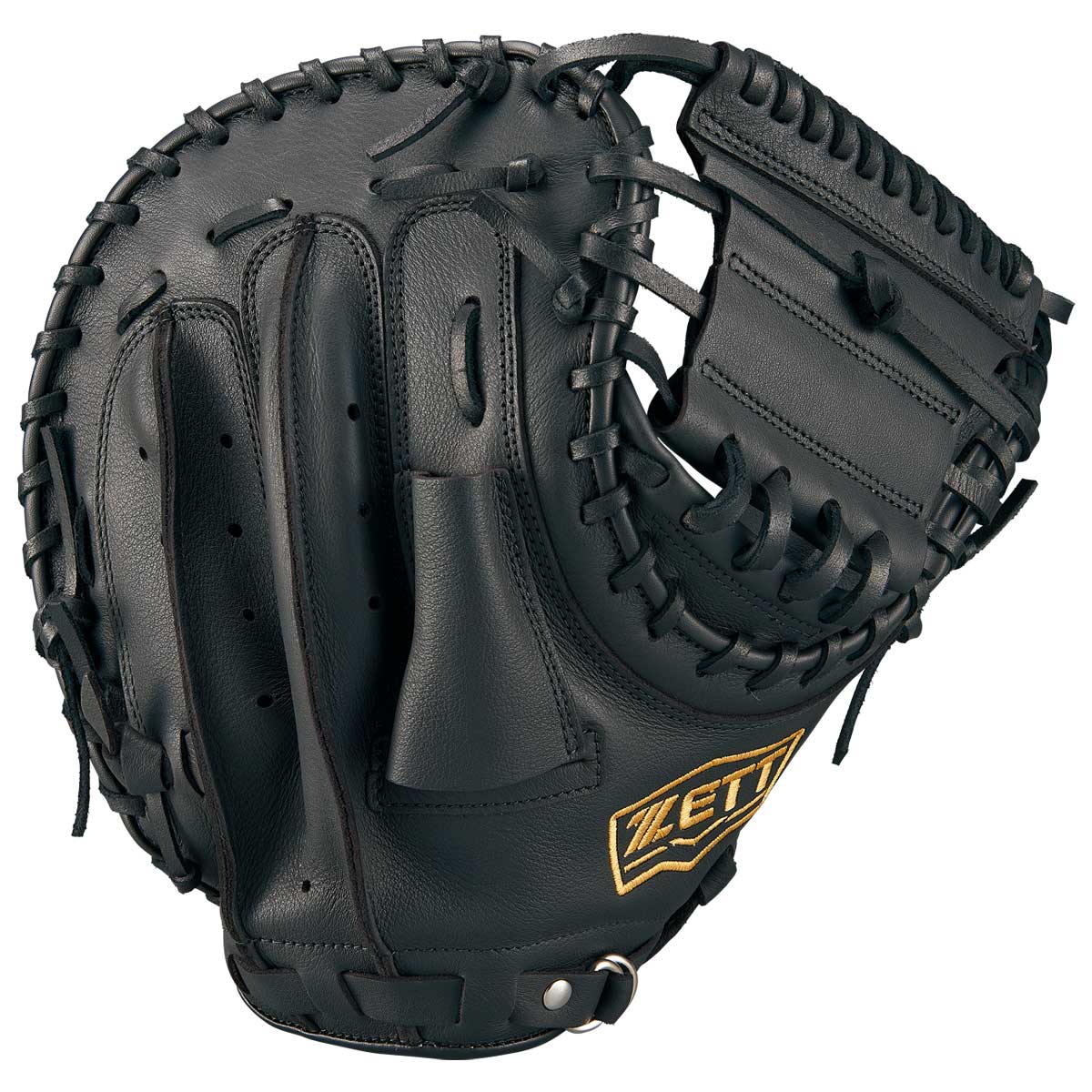 ZETT軟式キャッチャーミット ライテックス 右投げ BSCB56912A 黒