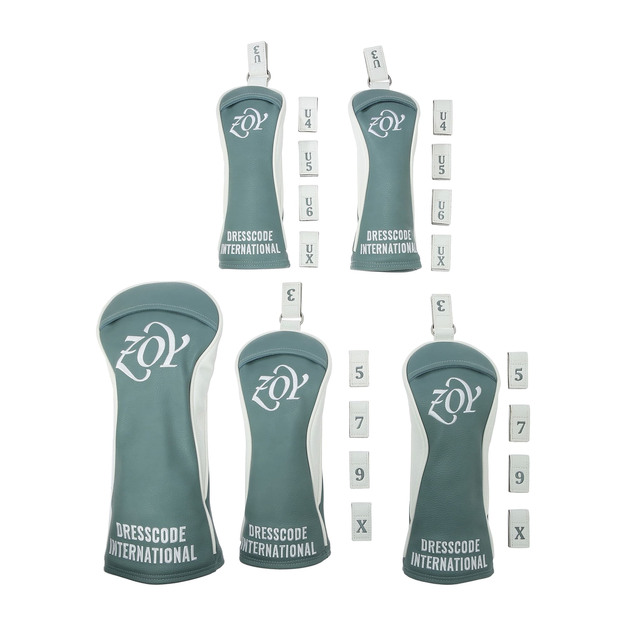 UNISEX ヘッドカバーセット サックス