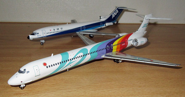 1/200 JC Wings JAS MD-90 黒澤カラー1号機