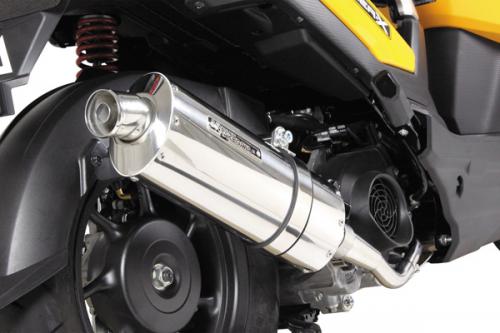 SPECIAL PARTS TAKEGAWA / パワーサイレントオーバルマフラー(政府認証)