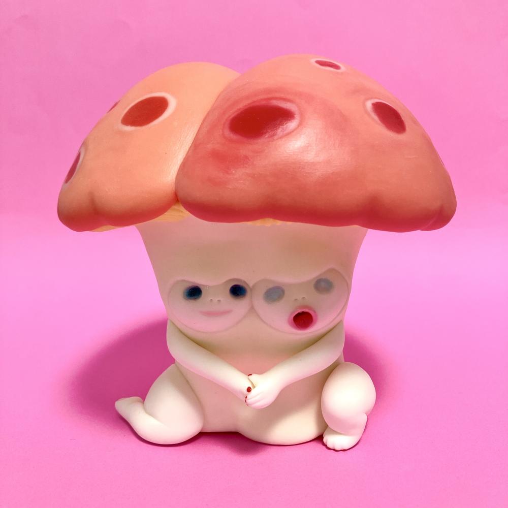 双子キノコtwin mushroom|濱田有美Yumi Hamada