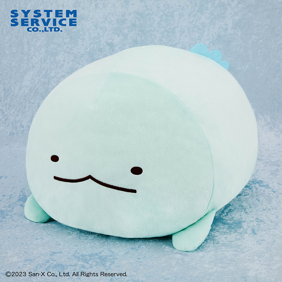 すみっコぐらし うつぶせぬいぐるみXL プレミアムDX とかげ｜タイトー
