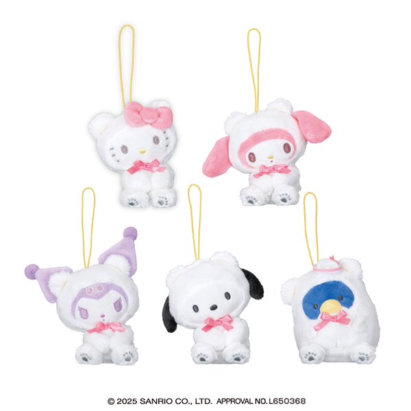 サンリオキャラクターズ ホワイトベアおすわりマスコット｜タイトーの1