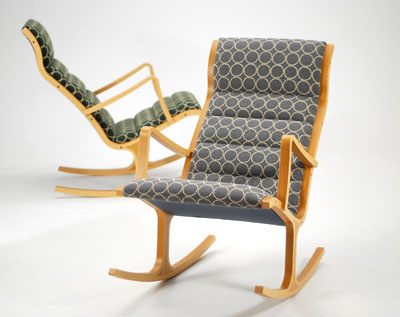 ミナ ペルホネン×天童木工 ～ロッキングチェア 10脚 限定発売の