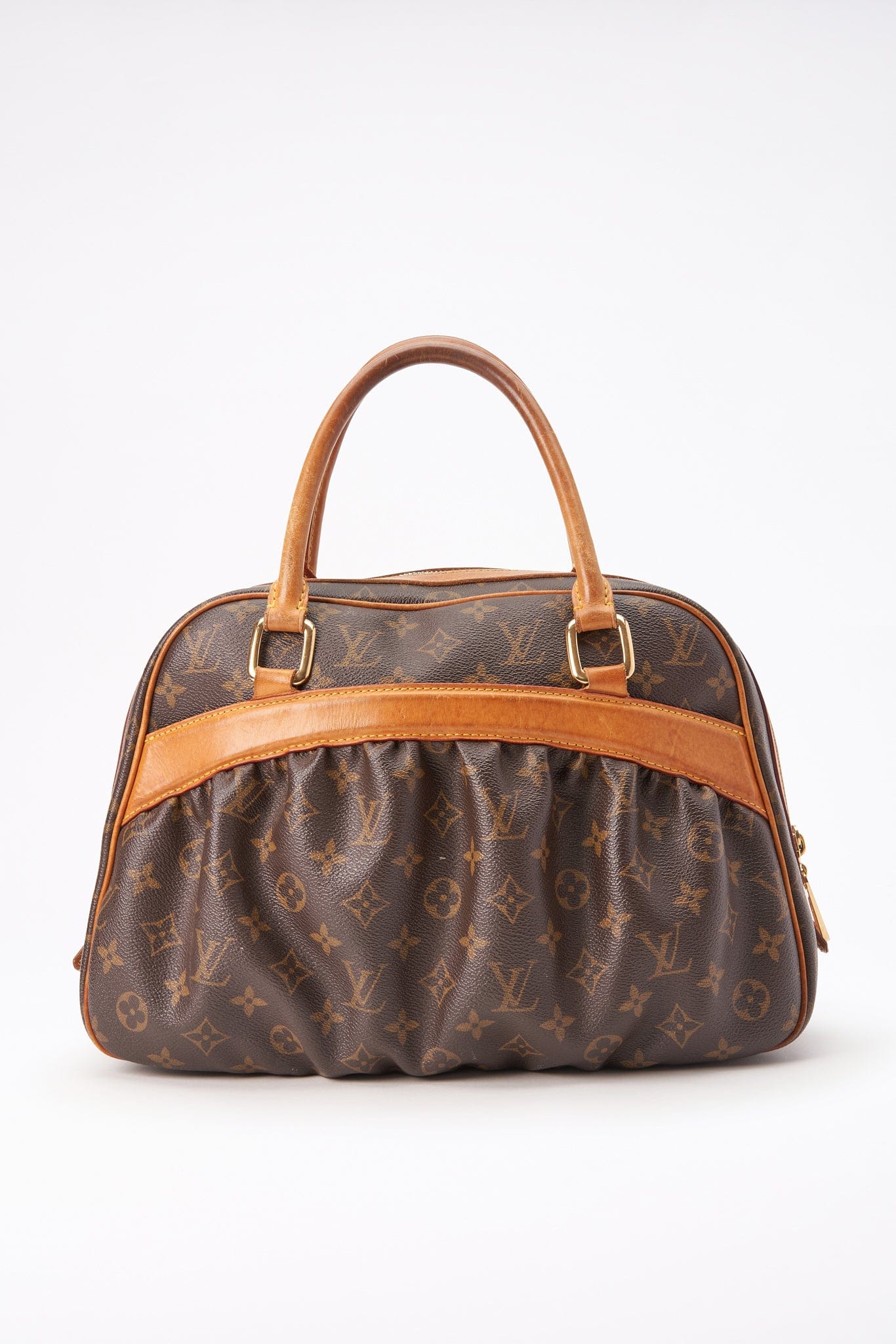 Vintage Louis Vuitton Mitzi Monogram Canvas Brown Bag – The Hosta