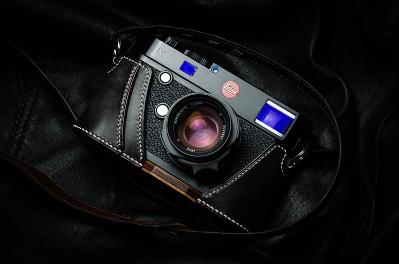 leicaM速写ケース限定01ブライドルチョコ 【鳥井工房】カメラの速写
