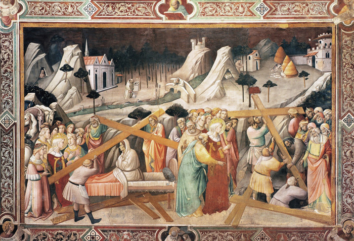 Art in Tuscany | Agnolo Gaddi | Leggenda della Croce | Podere