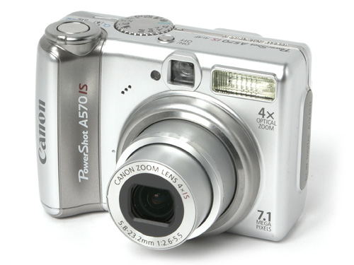 Canon PowerShot A570 IS Review - Trusted Reviews