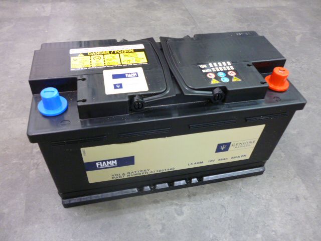 T-WEST | パーツ課 | 部品ブログ | マセラティ 純正バッテリー