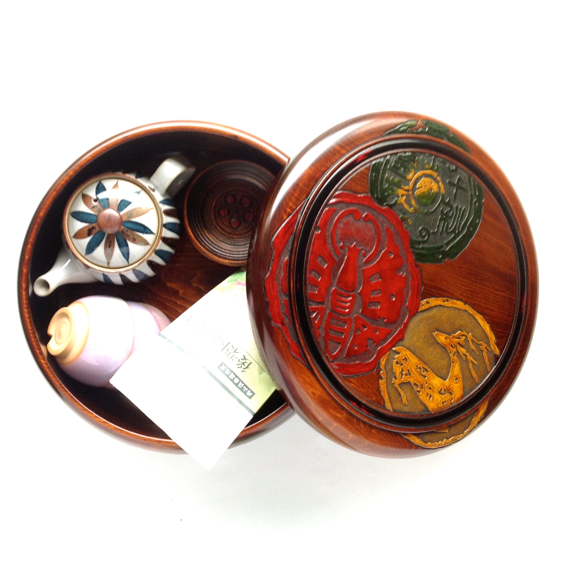 茶櫃 ｜ 岡山特産 烏城彫（うじょうぼり）～日本の手づくり漆器～