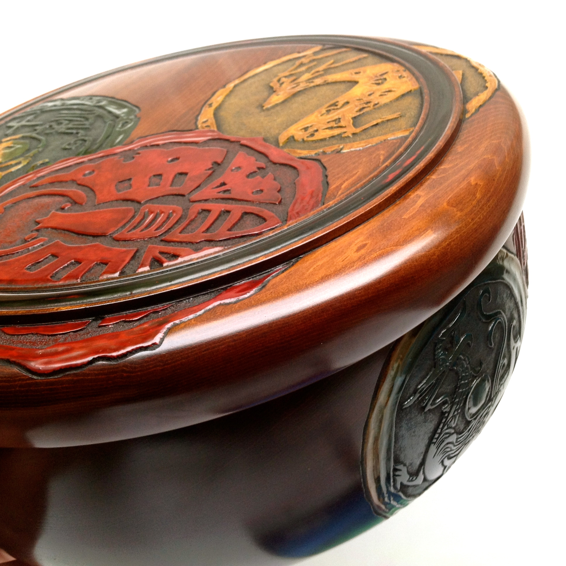 茶櫃 ｜ 岡山特産 烏城彫（うじょうぼり）～日本の手づくり漆器～