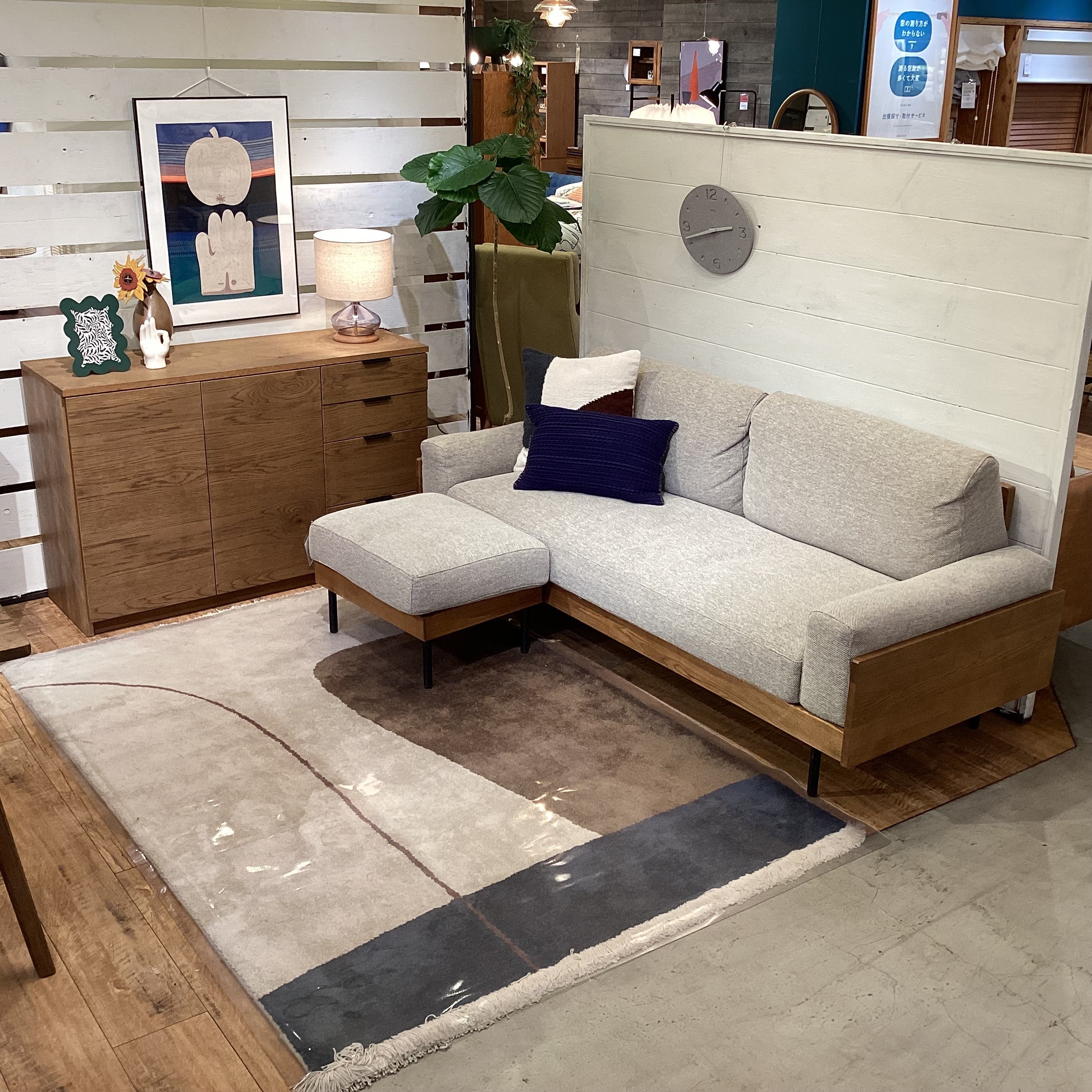 お部屋にあわせたラグサイズを紹介 – unico公式オンラインショップ