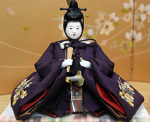 著名作家 柴田家千代作 結 親王飾｜雛人形なら人形の和光