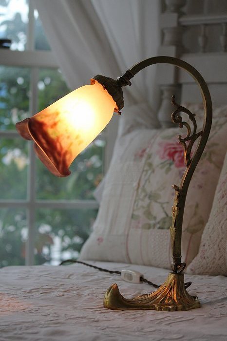 フランスアンティーク ミューラーテーブルランプ 」ココン・フワット