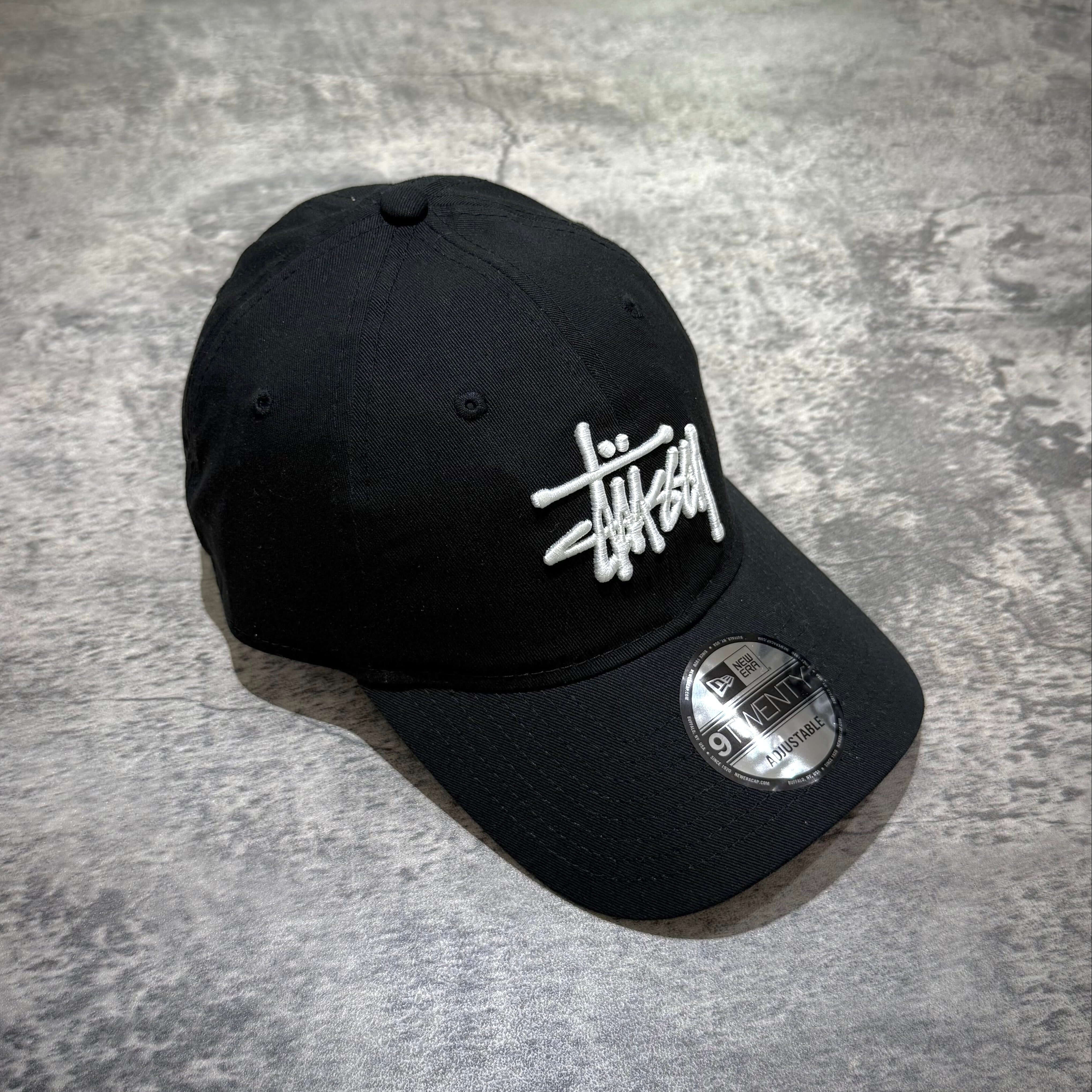 Stussy New Era 9Twenty Basic Strapback - Black | In stock