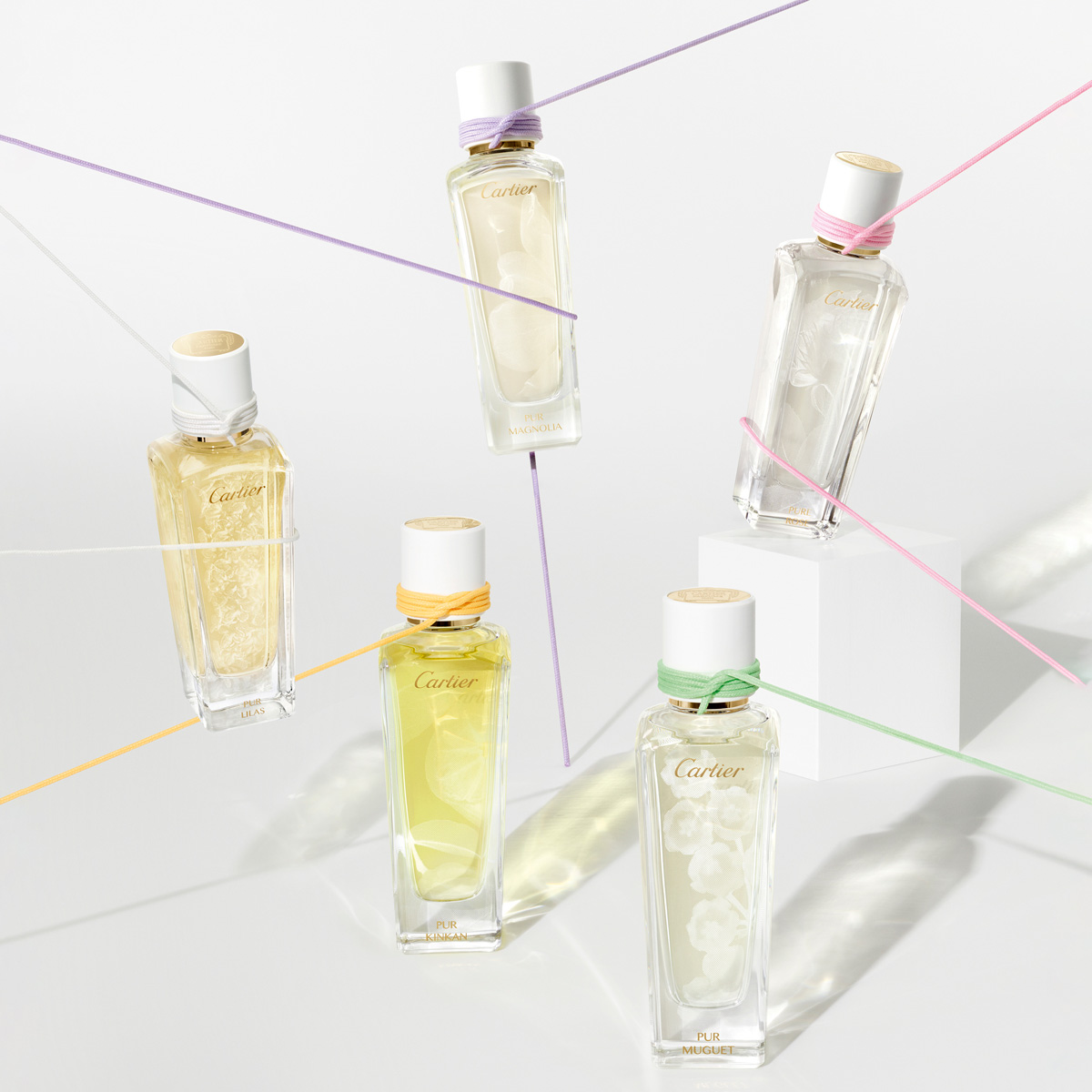カルティエのフレグランス「レ ゼピュール ドゥ パルファン」に