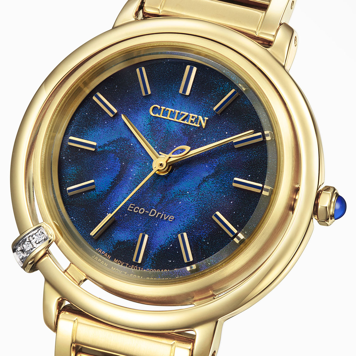 シチズン エル」より、“水”をテーマにした構造色ダイアルを持つモデル2