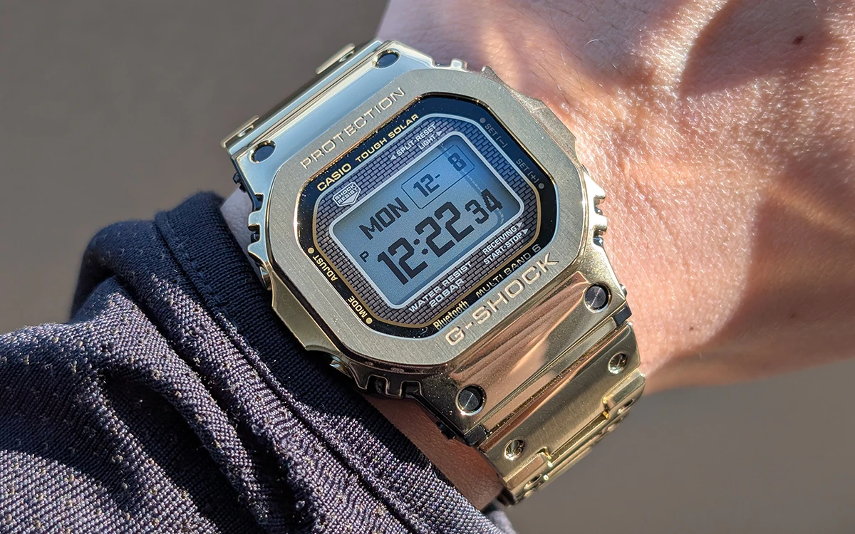 MIP液晶が見やすさ抜群！ 2025年新作のフルメタルG-SHOCK、「GMW