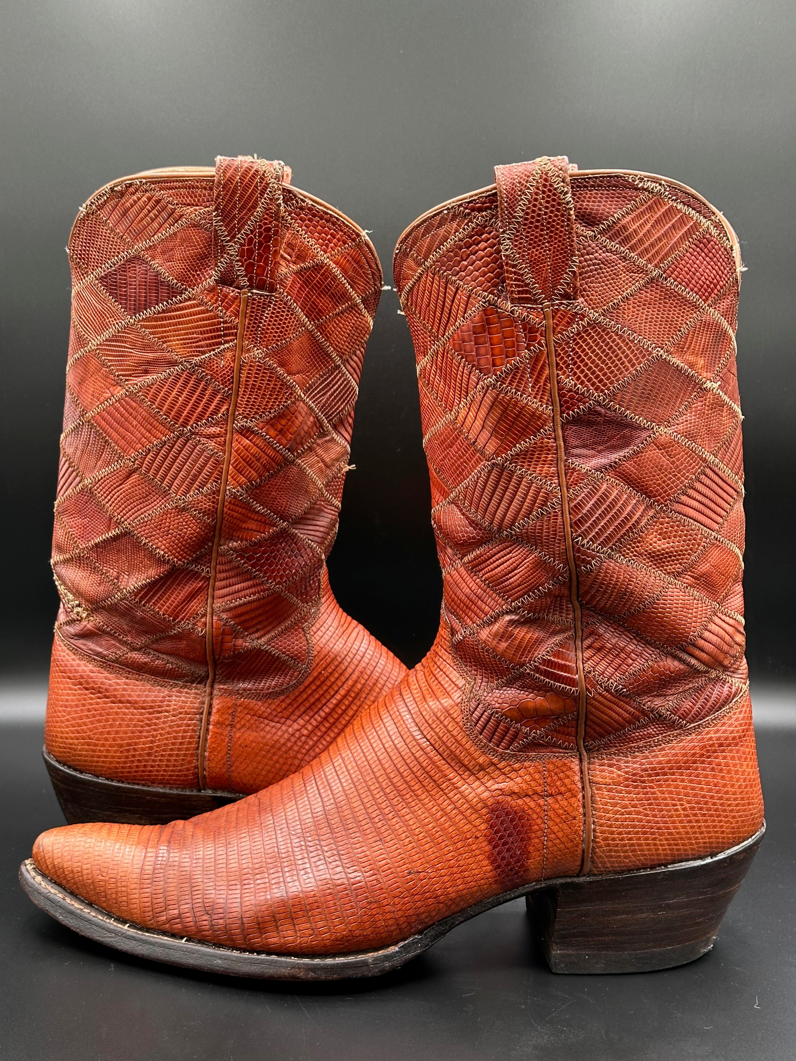 ML LEDDY Full Teju Lizard 13 D – Western Boot Company
