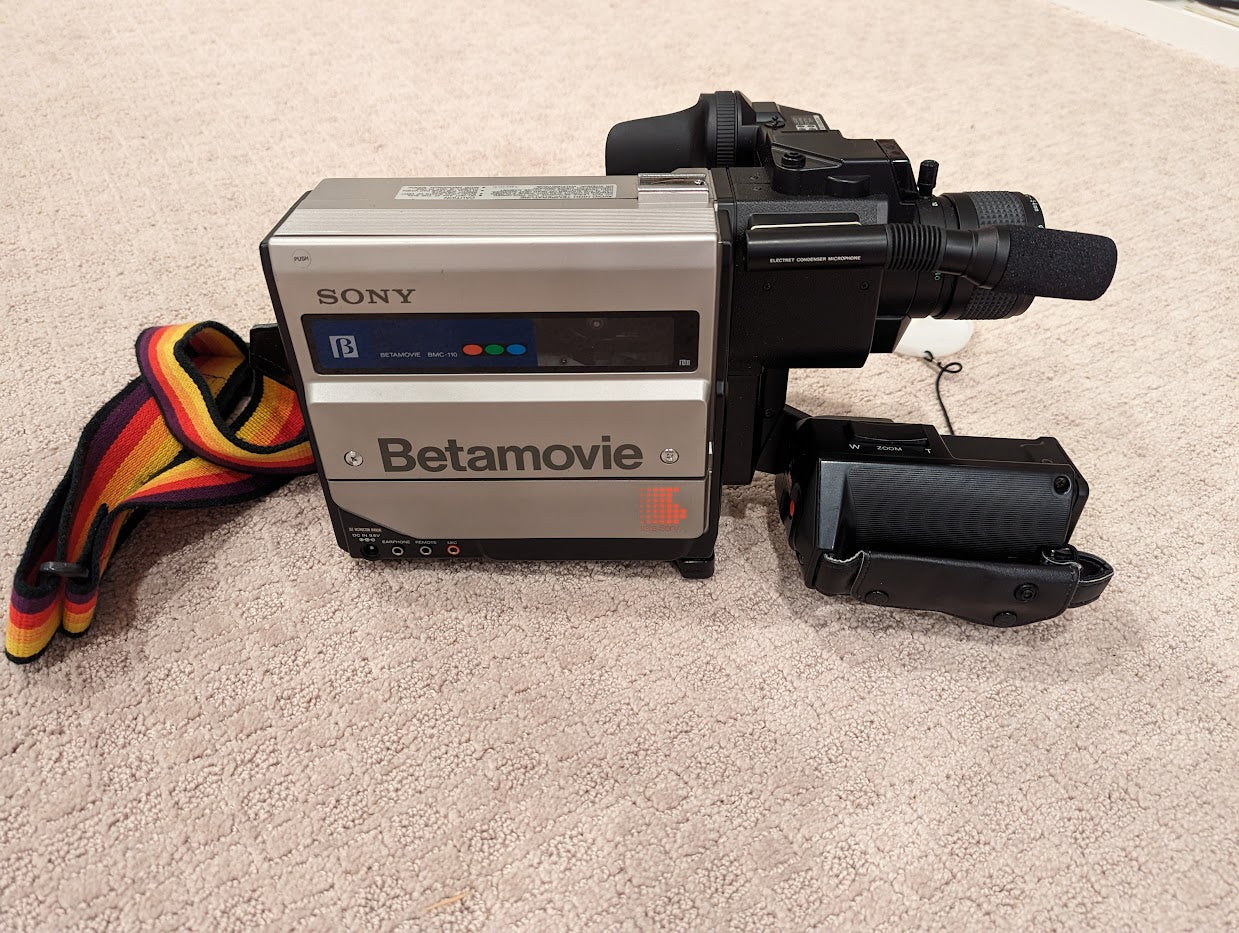 Sony Betamovie BMC-110 (1983) – Westport Tech Museum