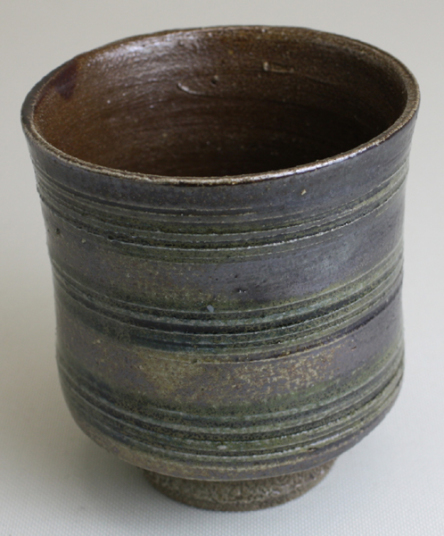 濱田庄司（人間国宝）塩釉湯呑 識箱 ｜益子焼販売 善五