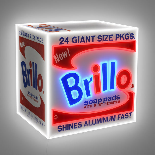 Brillo Box by Andy Warhol - LED neon sign – YELLOWPOP