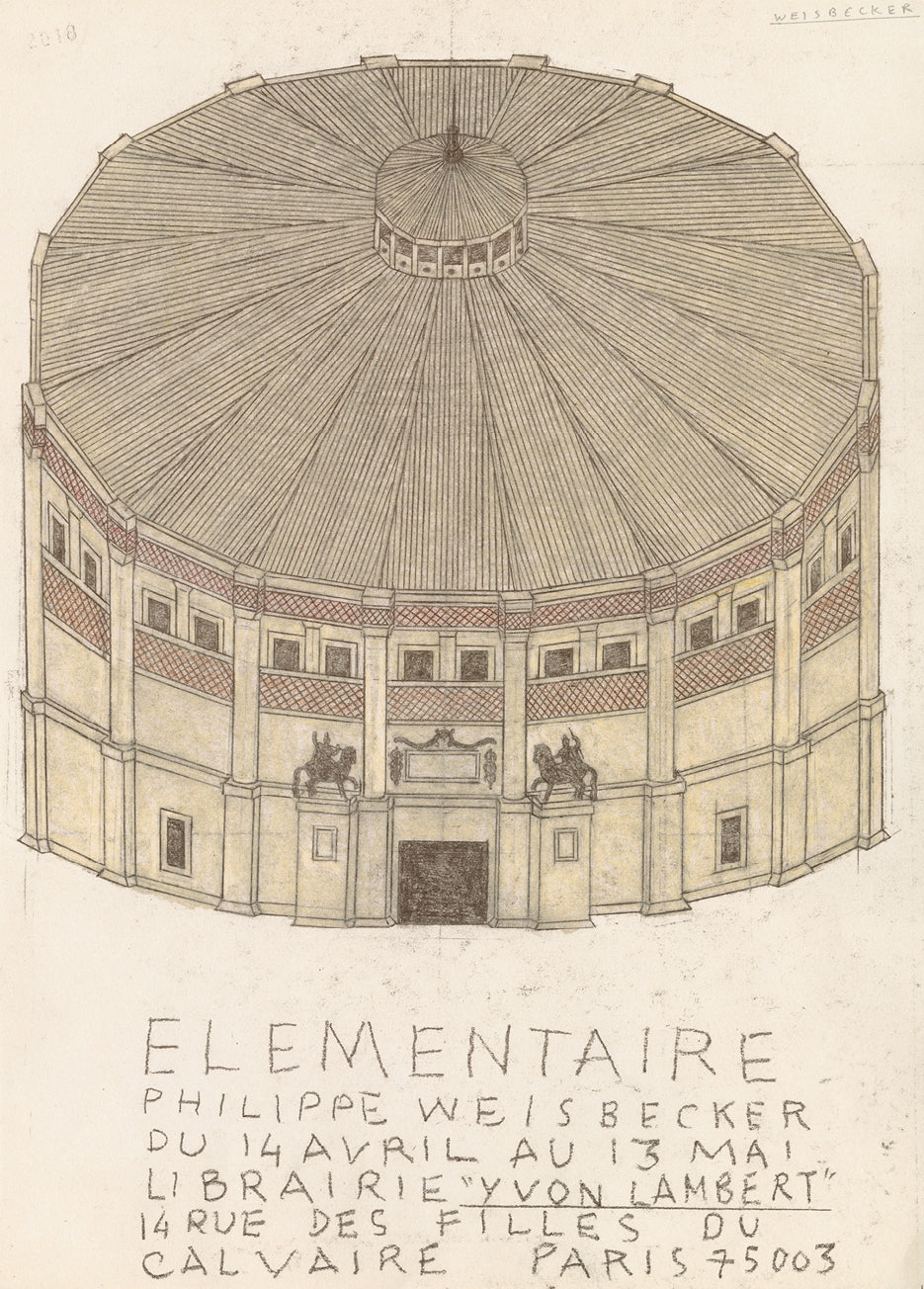 Philippe Weisbecker / Élémentaire 額付ポスター Philippe Weisbecker