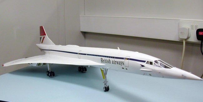 1/72 Airfix BA 1976 Concorde by Andy Mullen