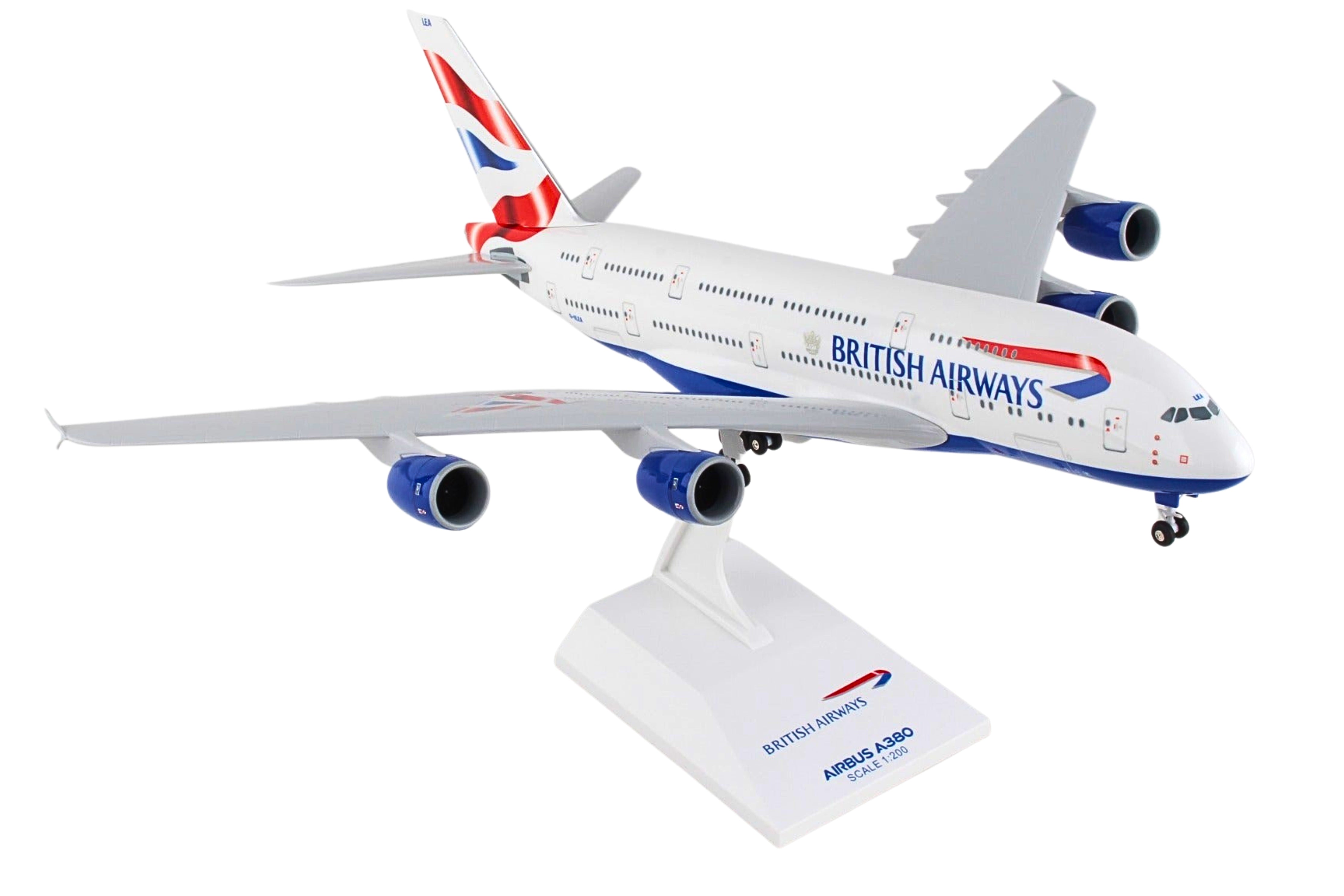SKYMARKS BRITISH A380 1/200 W/GEAR REG#G-XLEA