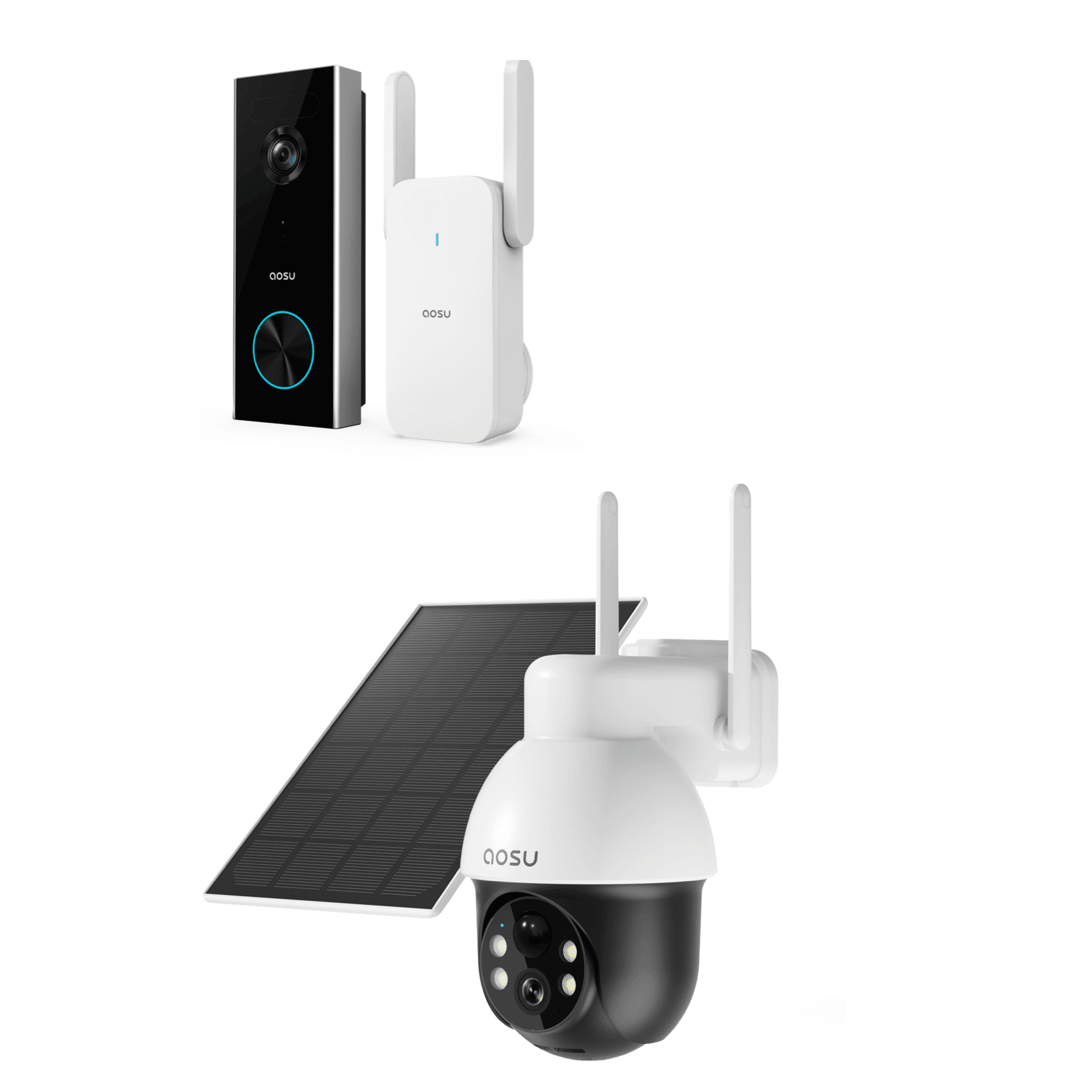 SolarCam D1 SE + Video Doorbell Pro - aosu