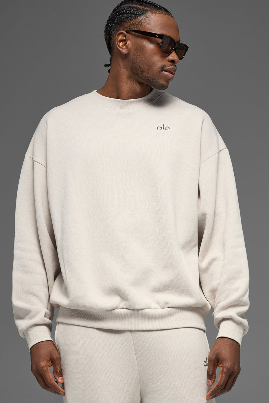 Accolade Crew Neck Pullover - Bone | ALO