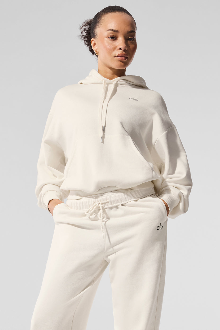 Accolade Hoodie - Ivory | ALO