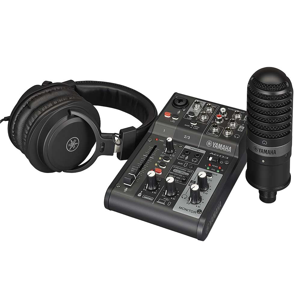 フィッシャーマン Yamaha AG03など配信セット Yamaha AG03MK2 LSPK USB