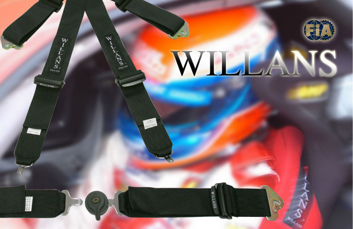 ウイランズ(willans) シートベルト タイプS4(TYPE-S4)