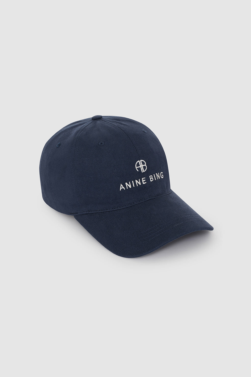 ANINE BING Jeremy Baseball Cap - Washed Navy