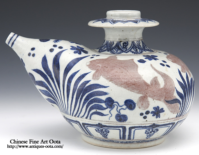 元～明の染付・釉裏紅 / 古美術大田