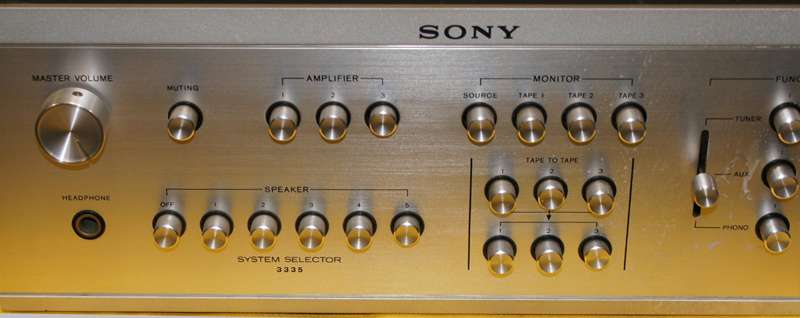 ソニー SONY ASS-3335 システムセレクター