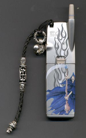 クロムハーツ風 携帯ストラップ